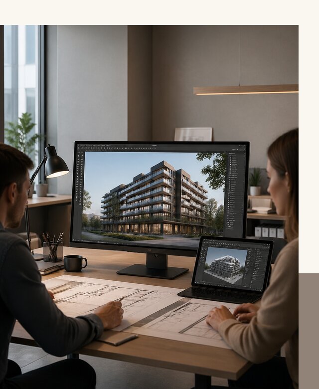 3D визуализация архитектуры и объектов строительства в Снежинске